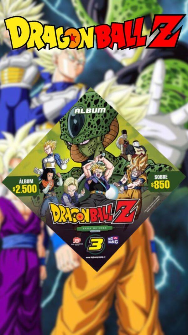 Album Dragon Ball Z3 Saga De Cell Tapa Dura Completo A Pegar Juguetería Valparaiso